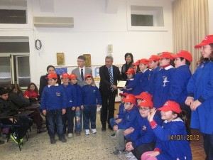 Concorso Presepi di classe "L'Amicizia tra i popoli" - Premiazione classi prime classificate