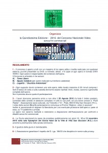 PONTI PIALESI - IMMAGINI A CONFRONTO 15a Edizione Bando IAC 2016  PAG 1