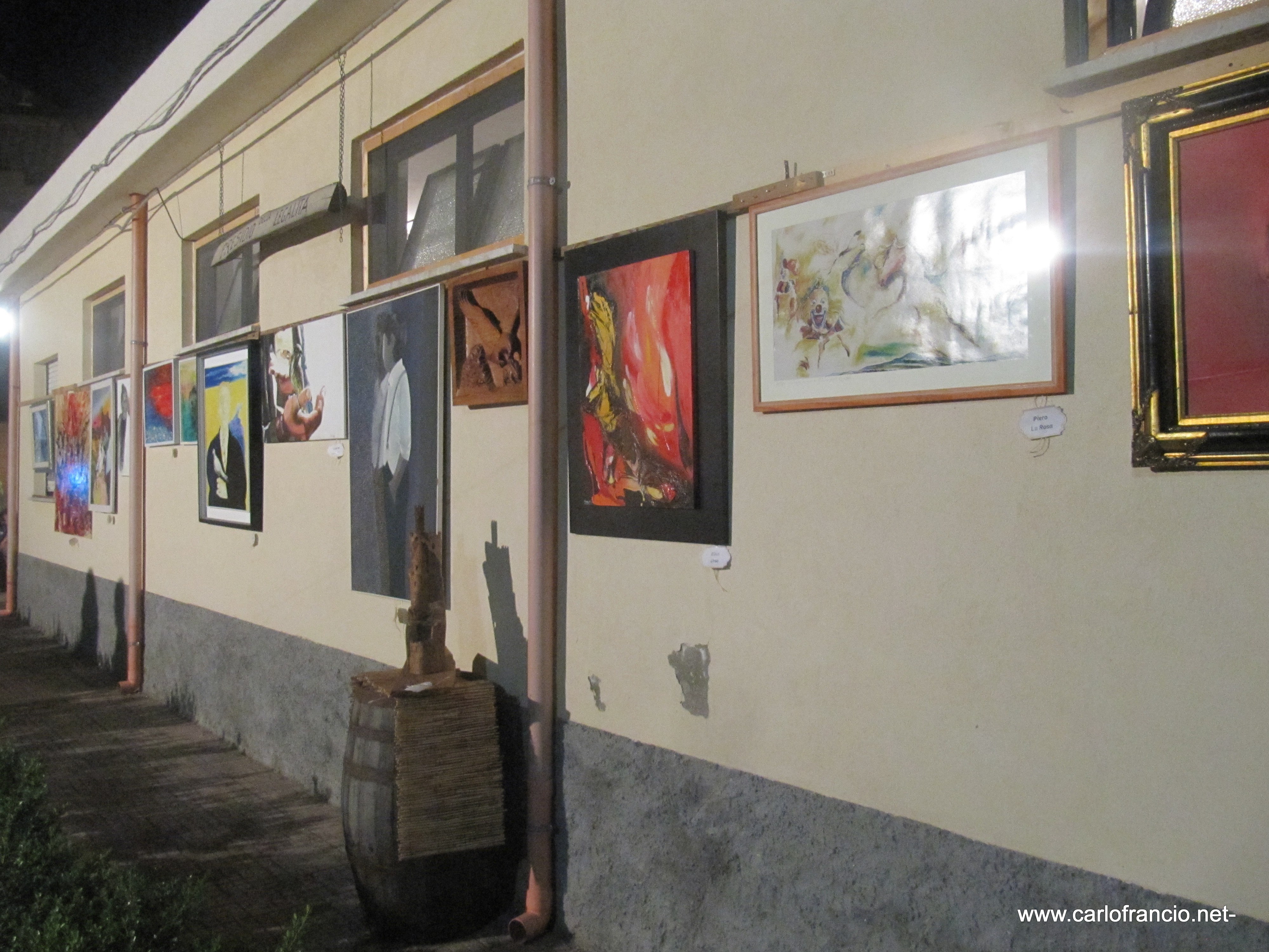 Ponti-Pialesi - 21a Edizione Cena dei Rioni 2018- Arte e Legalità... Sotto Le Stelle! Mostra Artistica