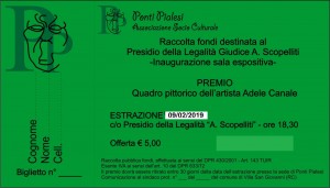 Ponti Pialesi - Sorteggio per Raccolta fondi Museo delle Memorie